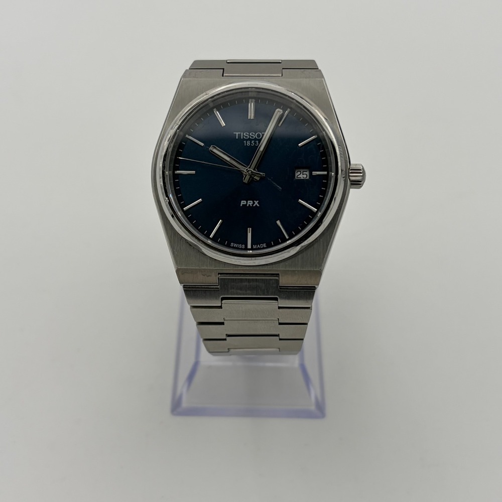 Tissot PRX Watch Quarts Blue Dial